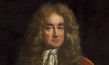 Portrait of Elias Ashmole by John Riley (detail) – The Ashmolean Story Gallery – Press Images