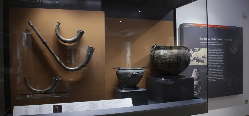 The European Prehistory Gallery at the Ashmolean Museum